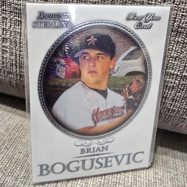 2005 Topps Bowman Sterling First year card.