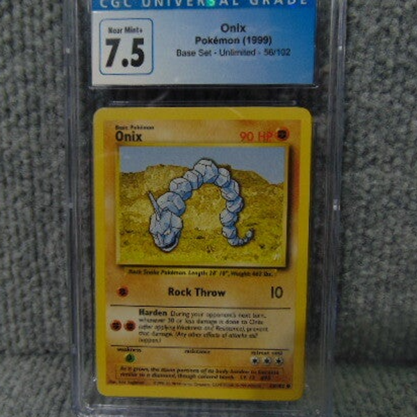 CGC Universal (Grade 7.5) 1999 Onix Base Set Unlimited Card #56/102