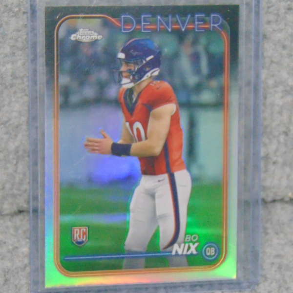 2024 Topps Chrome #206 BO NIX (RC) Refractor Card