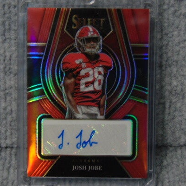 2022 Panini Select Josh Jobe Rookie Auto Card