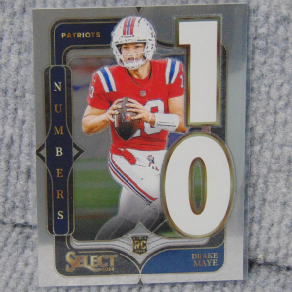 2024 Panini Select Drake Maye Rookie Card #20