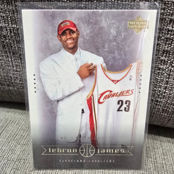 2003 Upper Deck Rookie Lebron James.
