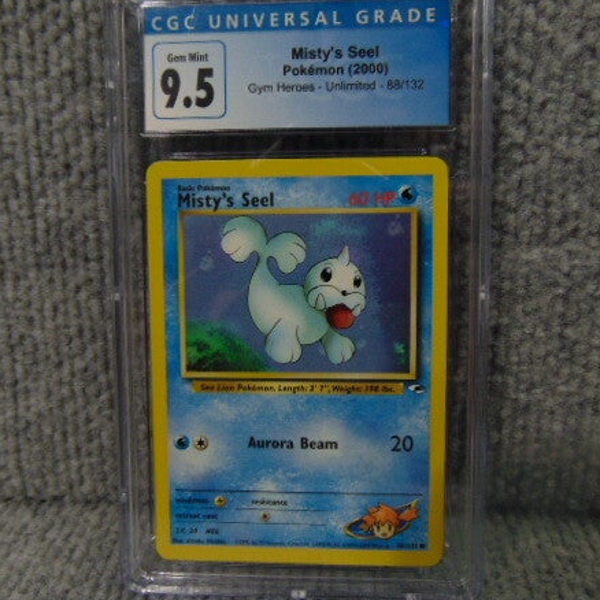 CGC Universal Grade (9.5) 2000 Misty's Seal Gym Heros Unlimited #88/132