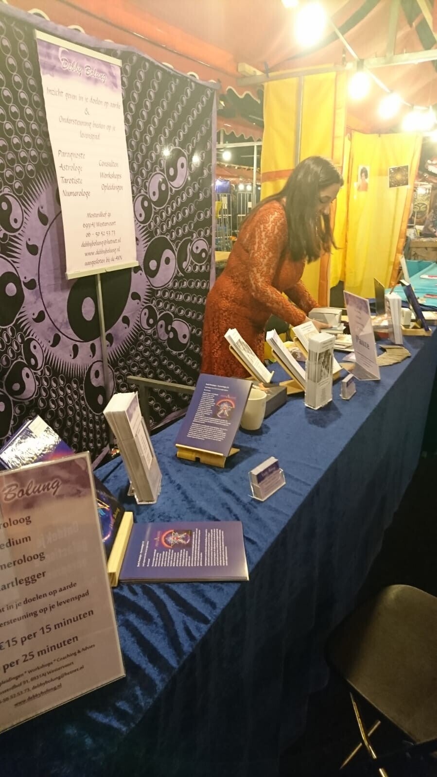 Paranormaal Alternatief / Beurzen/Evenementen Debby Bolung
