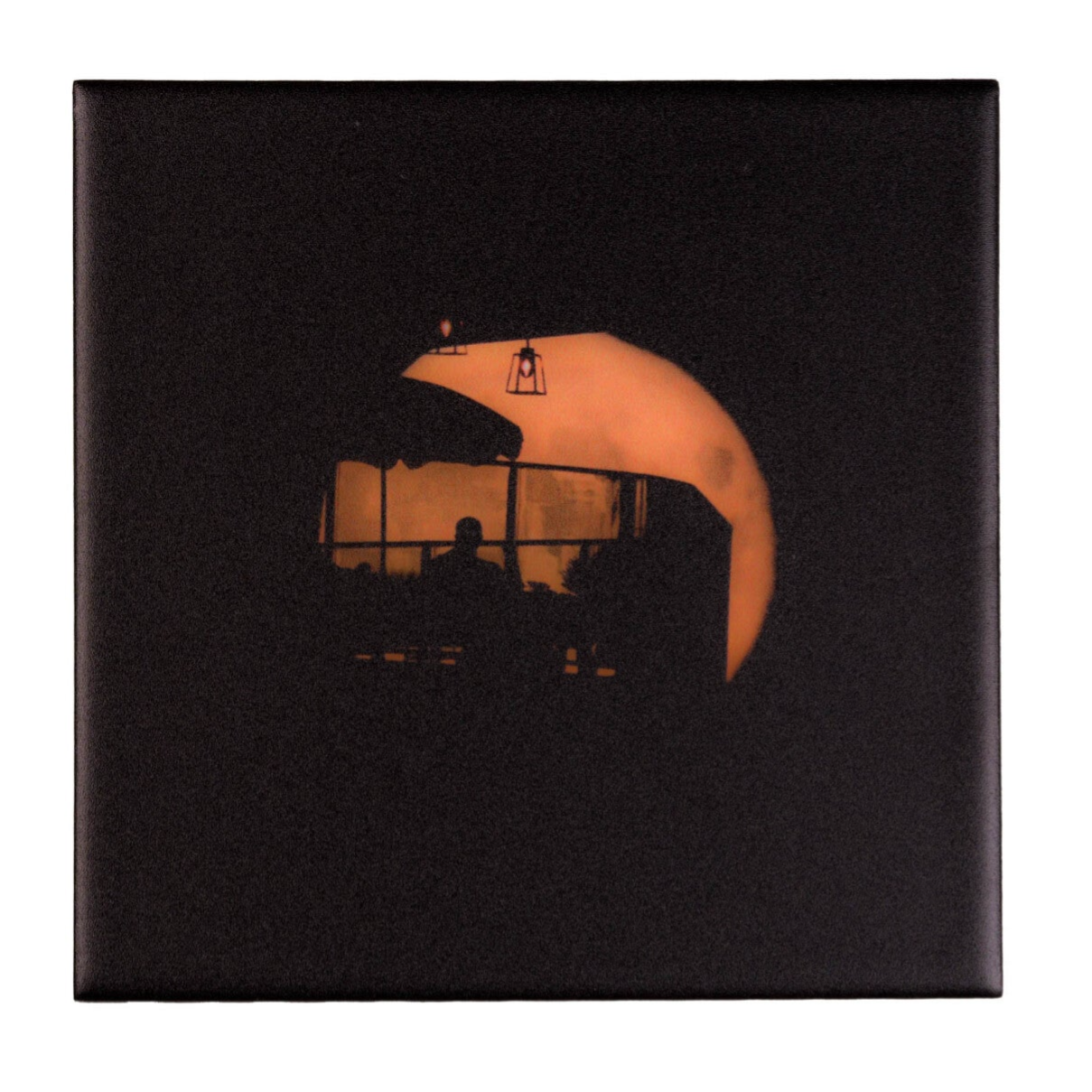 Siem Clerx tegeltje 15*15cm 'Maan'