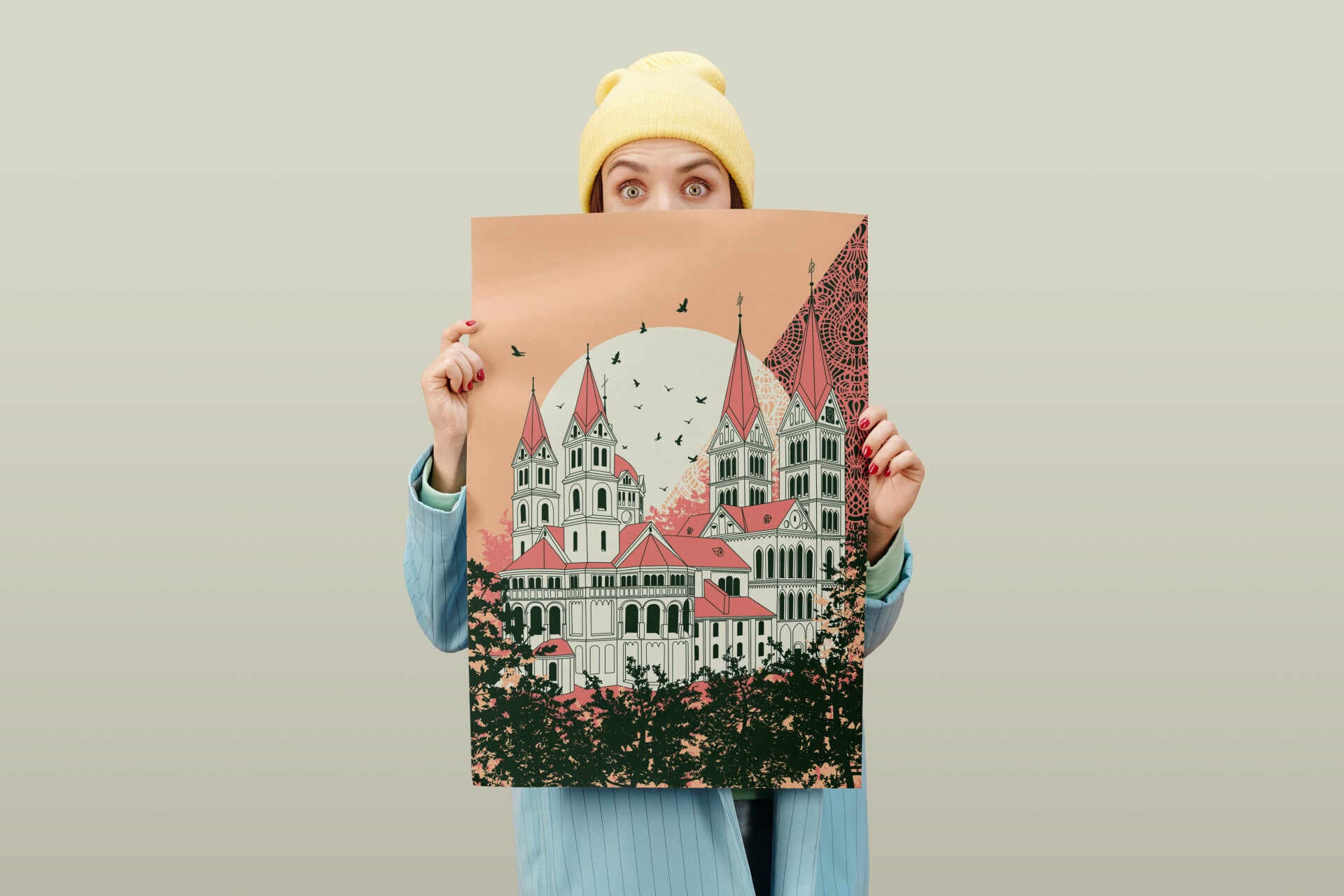 Daniël Heynen Artprint (in 5 afmetingen) 'Munsterkerk Roermond'