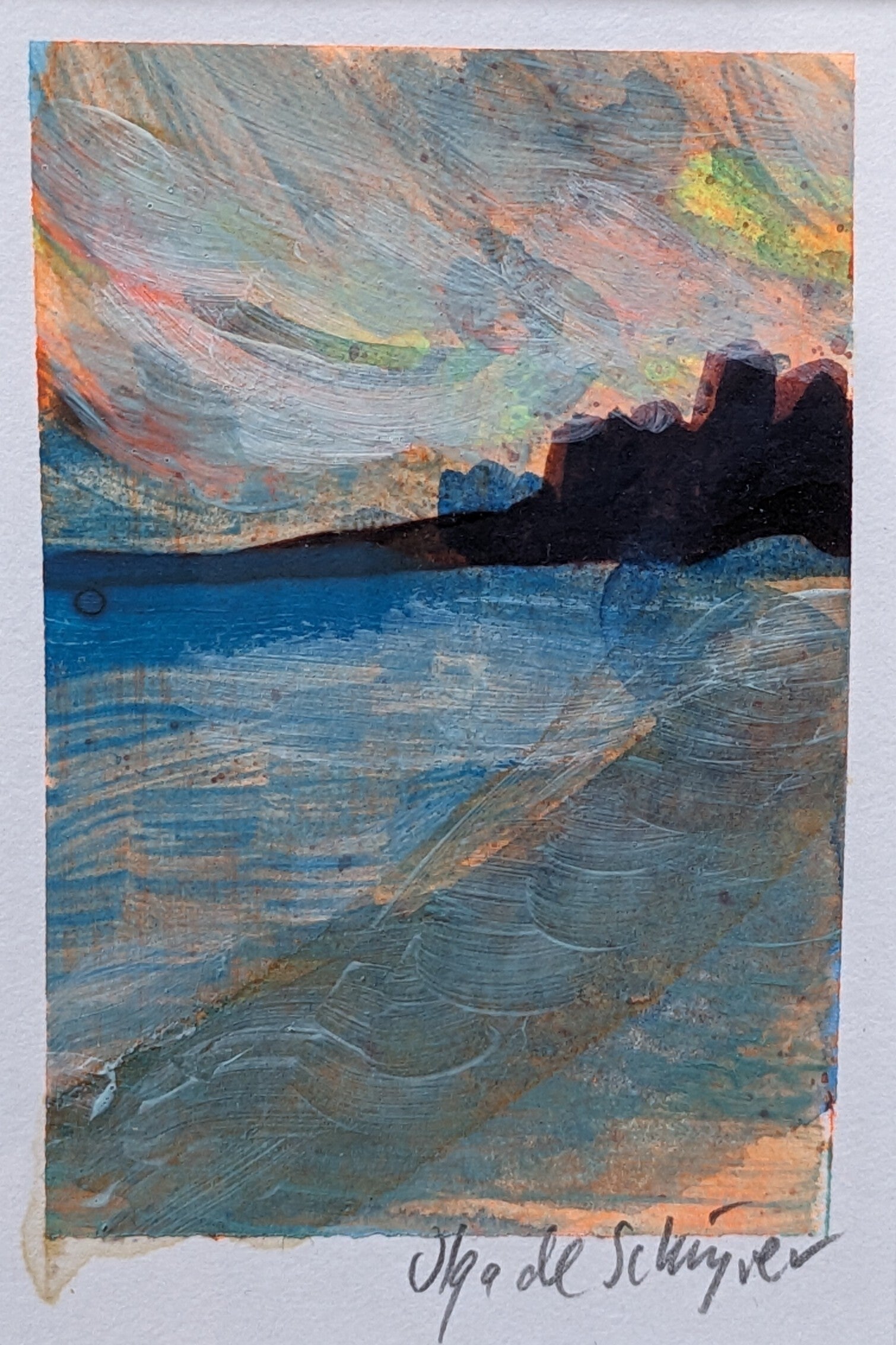 Olga de Schrijver   'Punta' 5*8cm