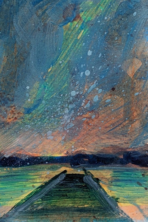 Olga de Schrijver 'Waitata Bay' 5*8cm