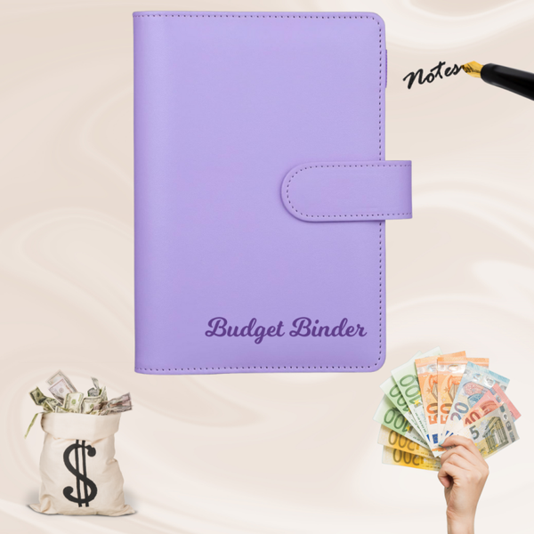 Budget Binder flieder inkl. Budgettaschen