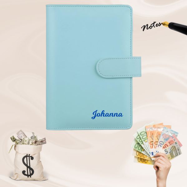 Budget Binder mintblau inkl. Budgettaschen