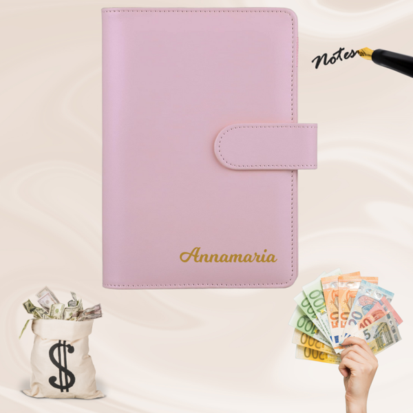 Budget Binder rosa inkl. Budgettaschen