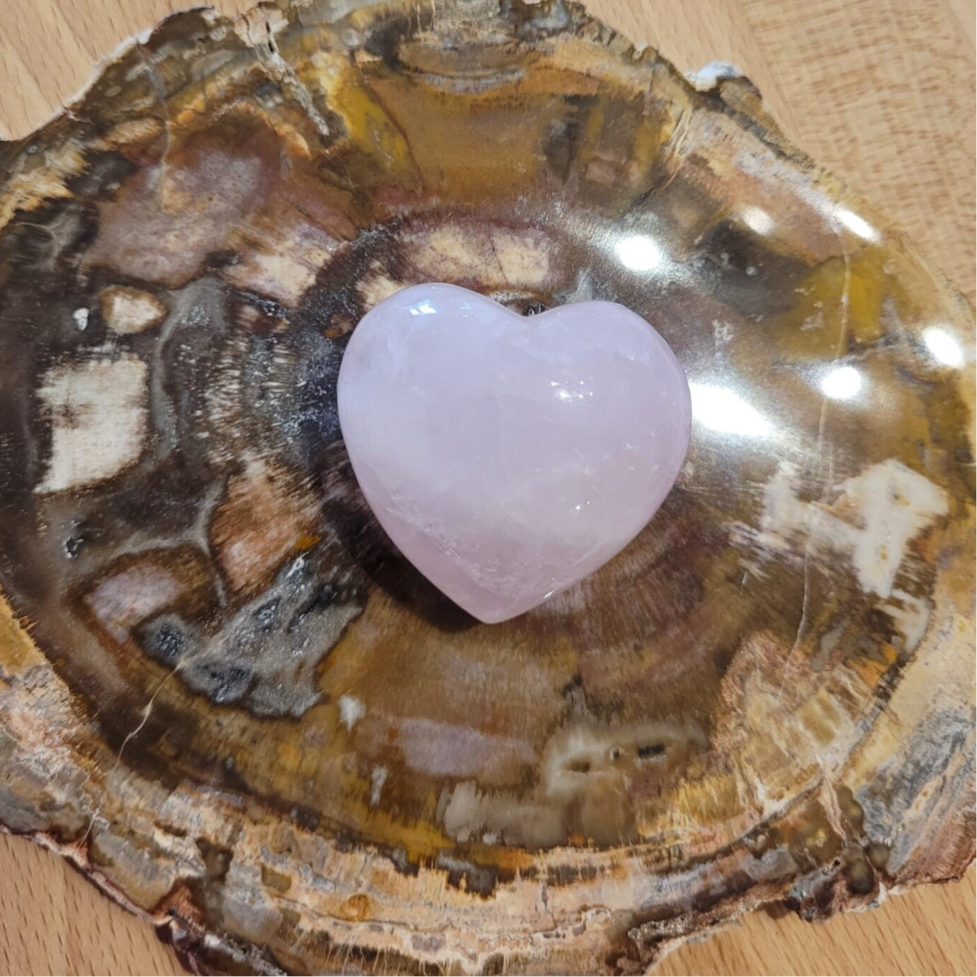 Rozenkwarts Hart (groot)