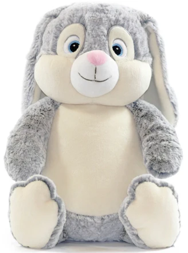 Grey Bunny Rabbit Cubbie