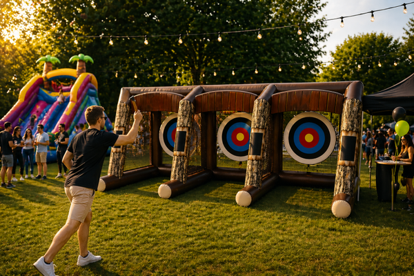 Triple lancé de hache