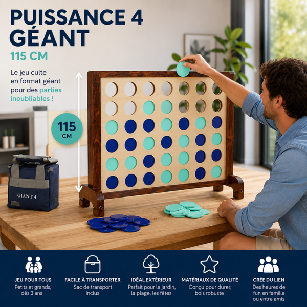 Puissance 4 Géant 115cm