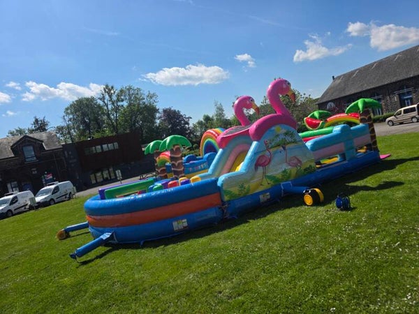 Grand parcours sur le thème de la plage  de 21m !!!