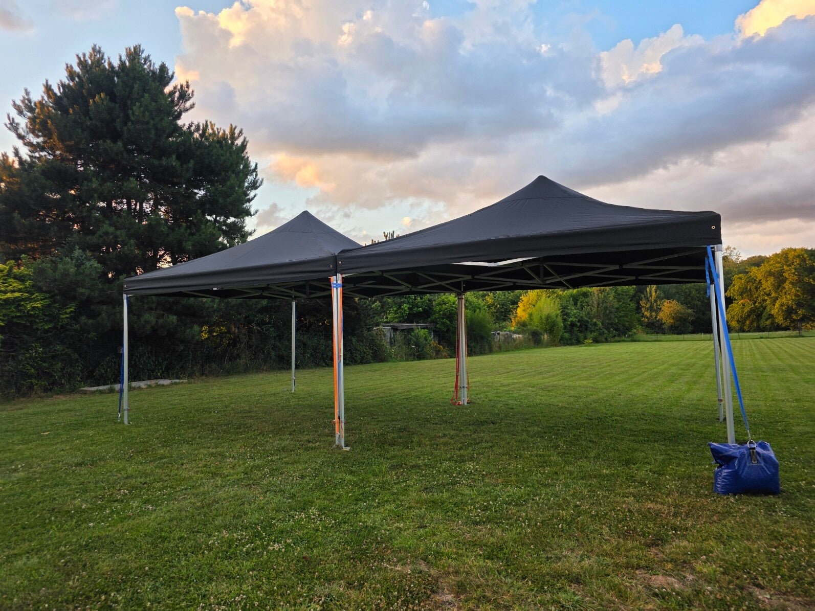 Tonnelle pliante Aluminium 4M x 8M