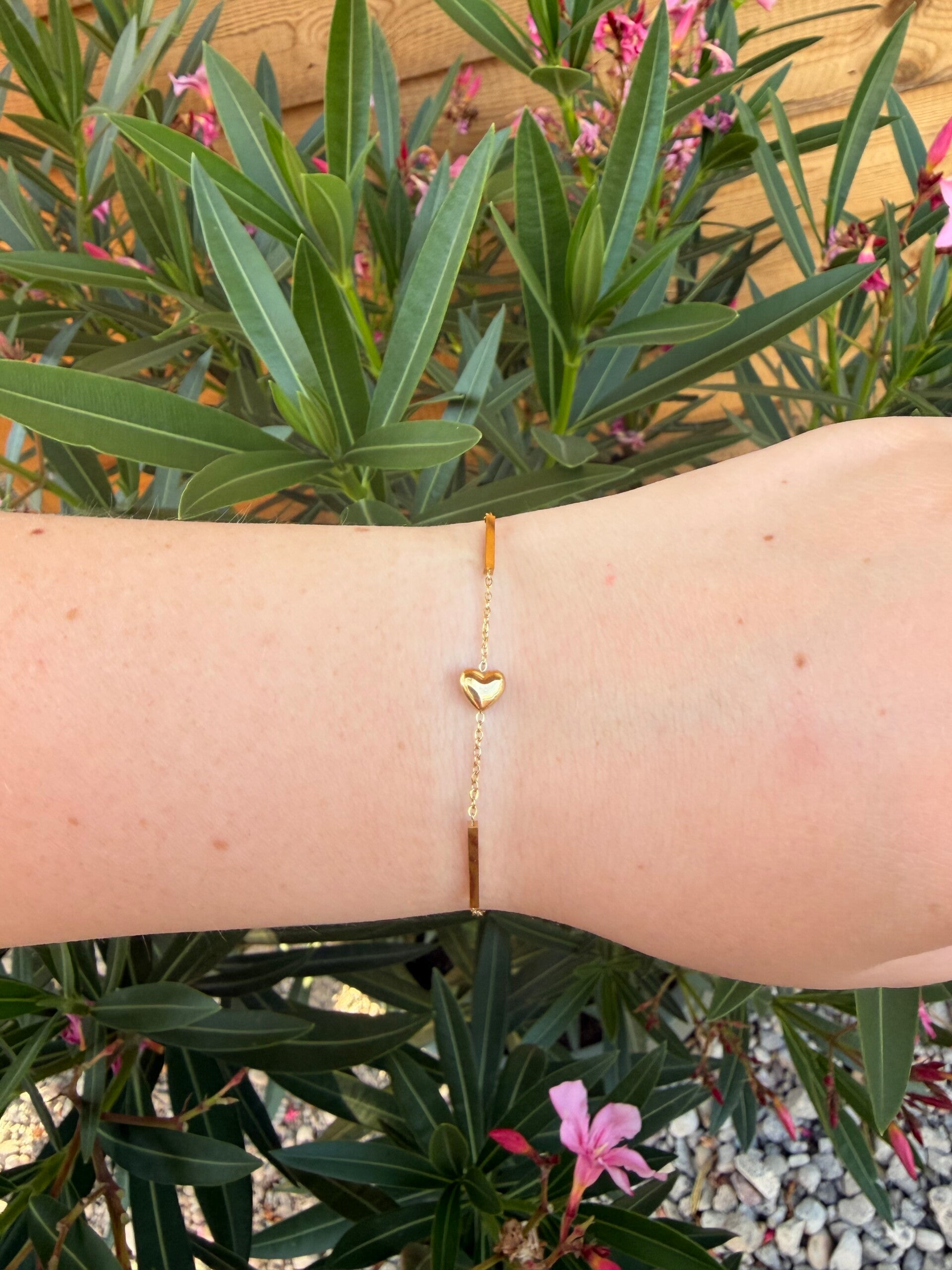 Elegant Heart Bracelet