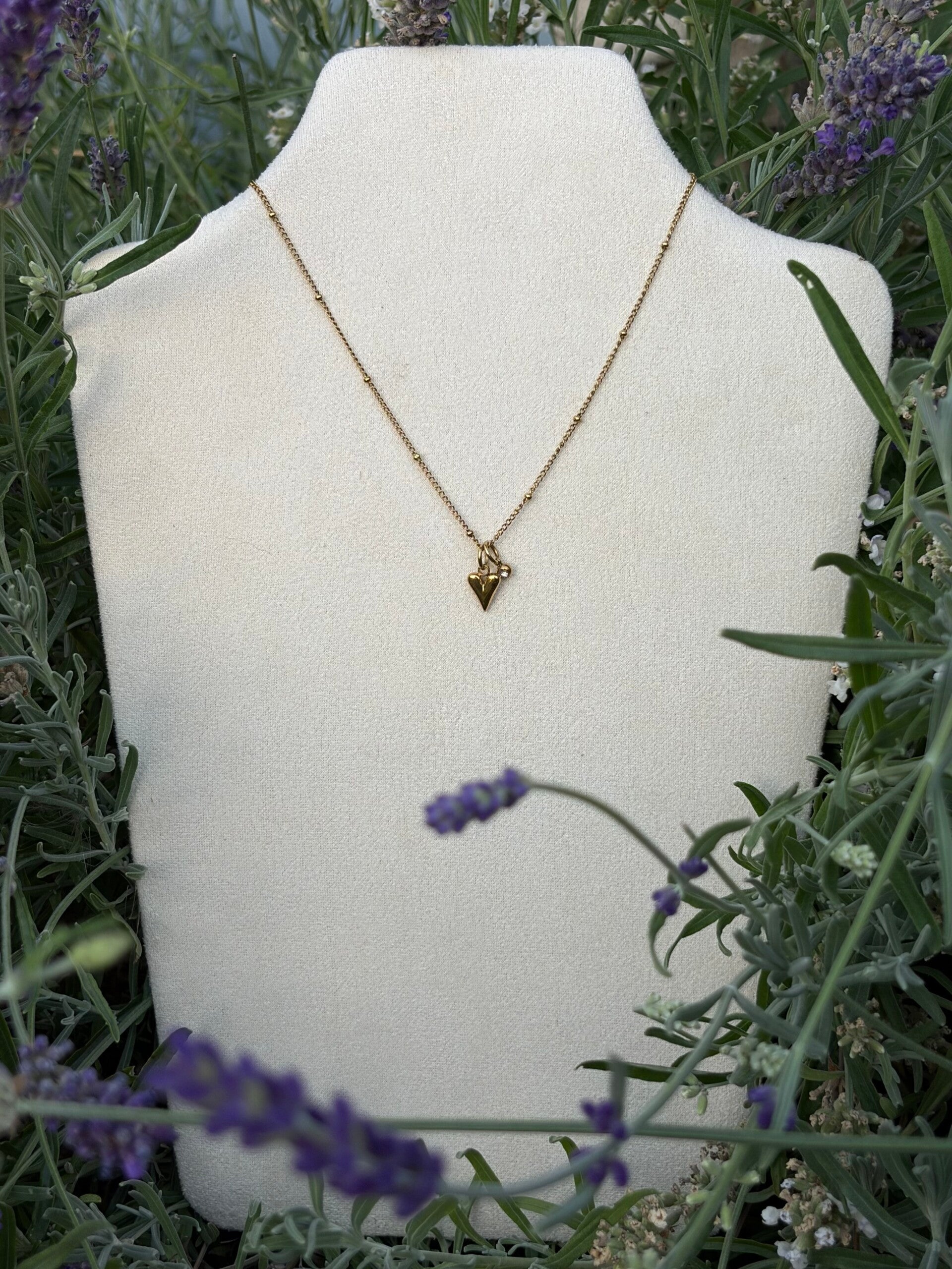 Heart-Diamond Necklace