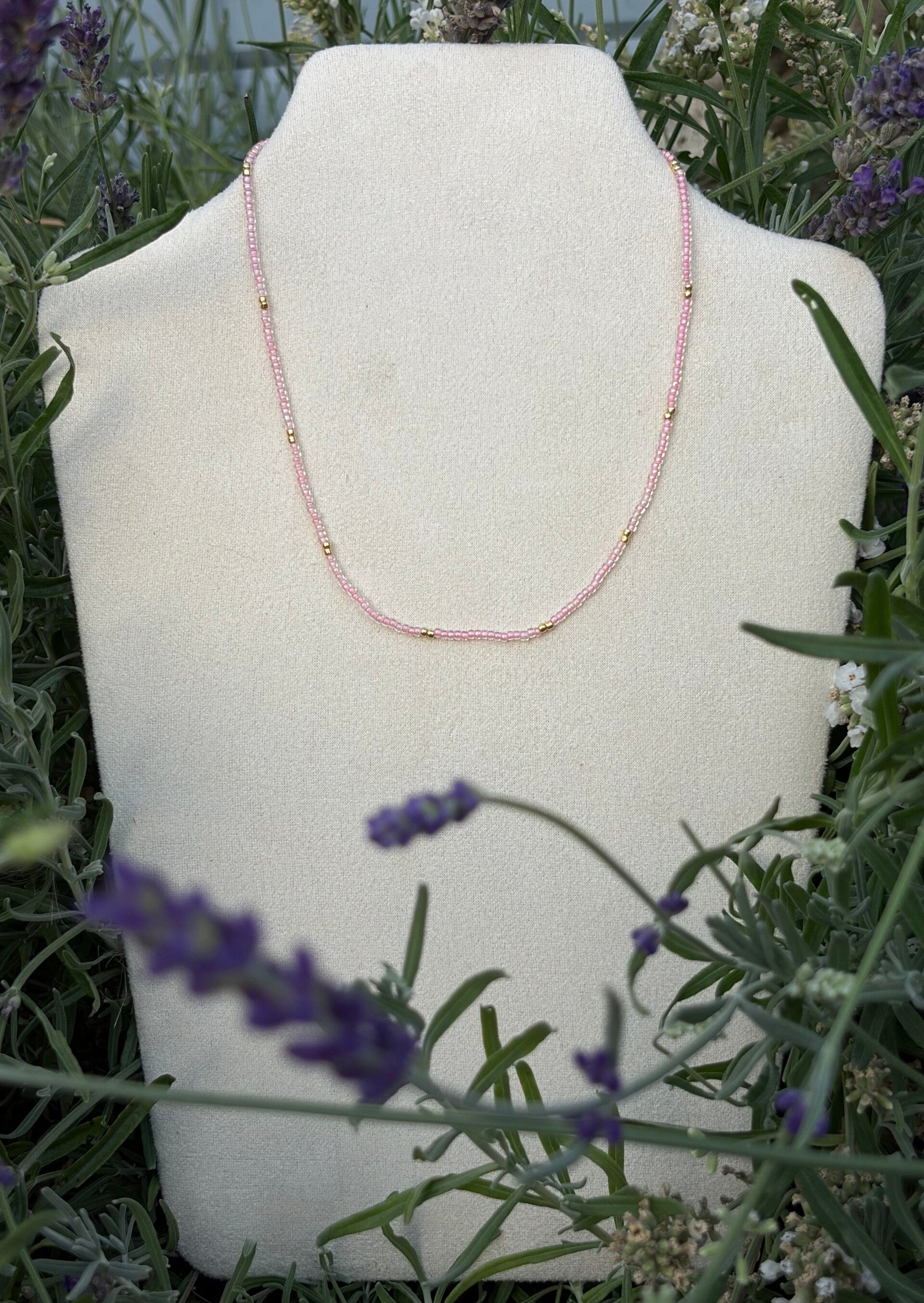 Blush & Gold Necklace
