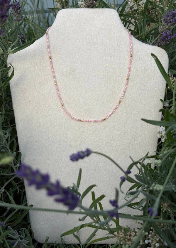 Blush & Gold Necklace