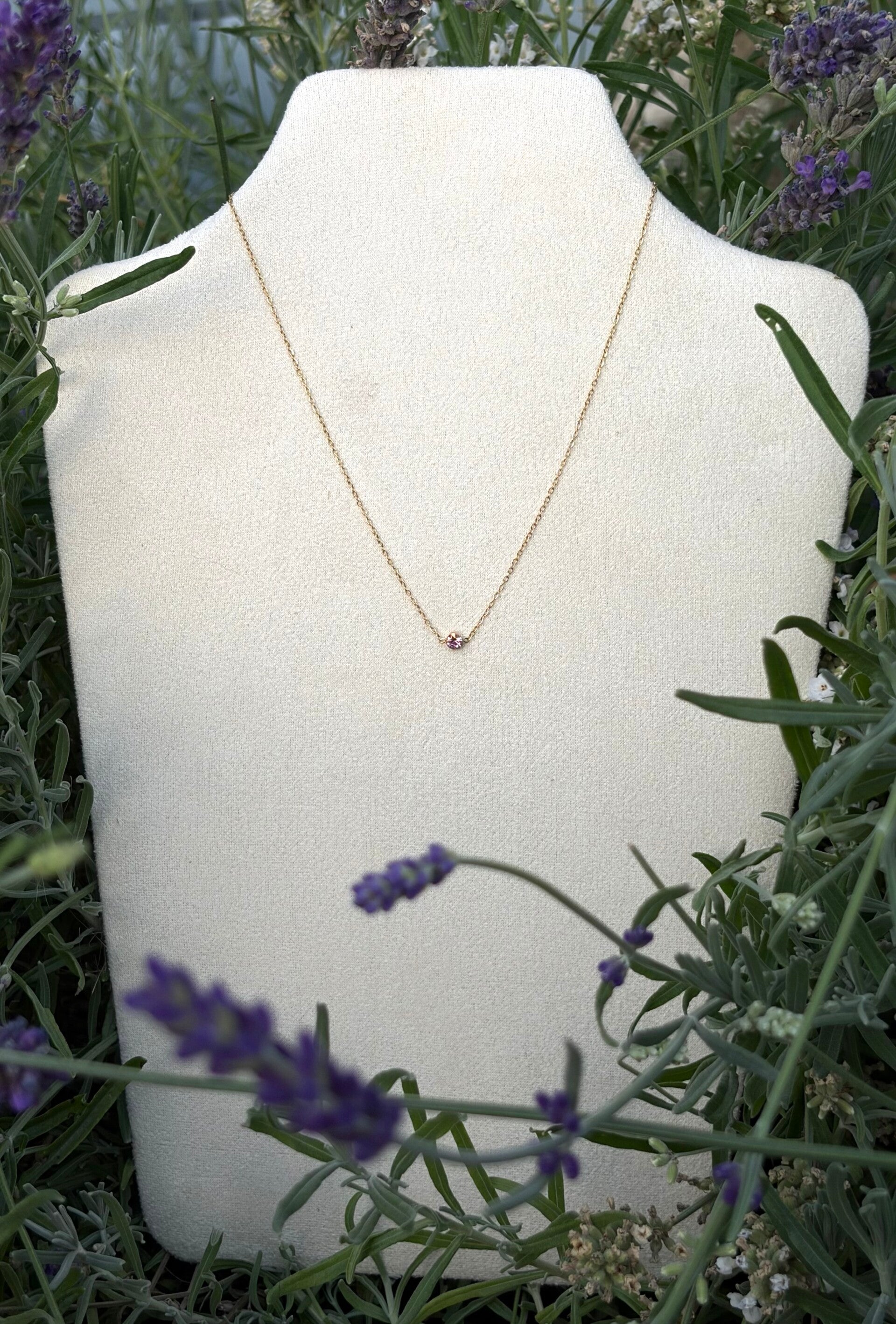 Color Diamond Necklace