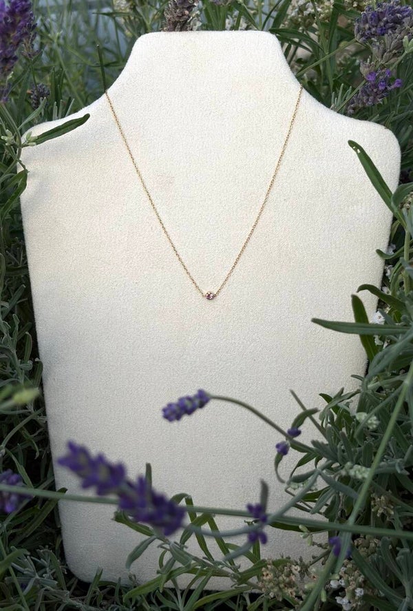 Color Diamond Necklace
