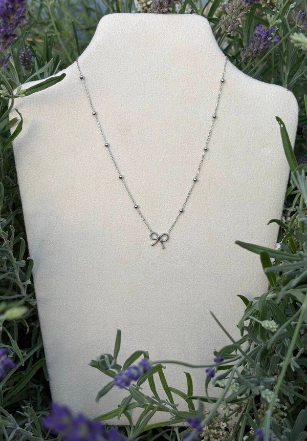 Bow Necklace