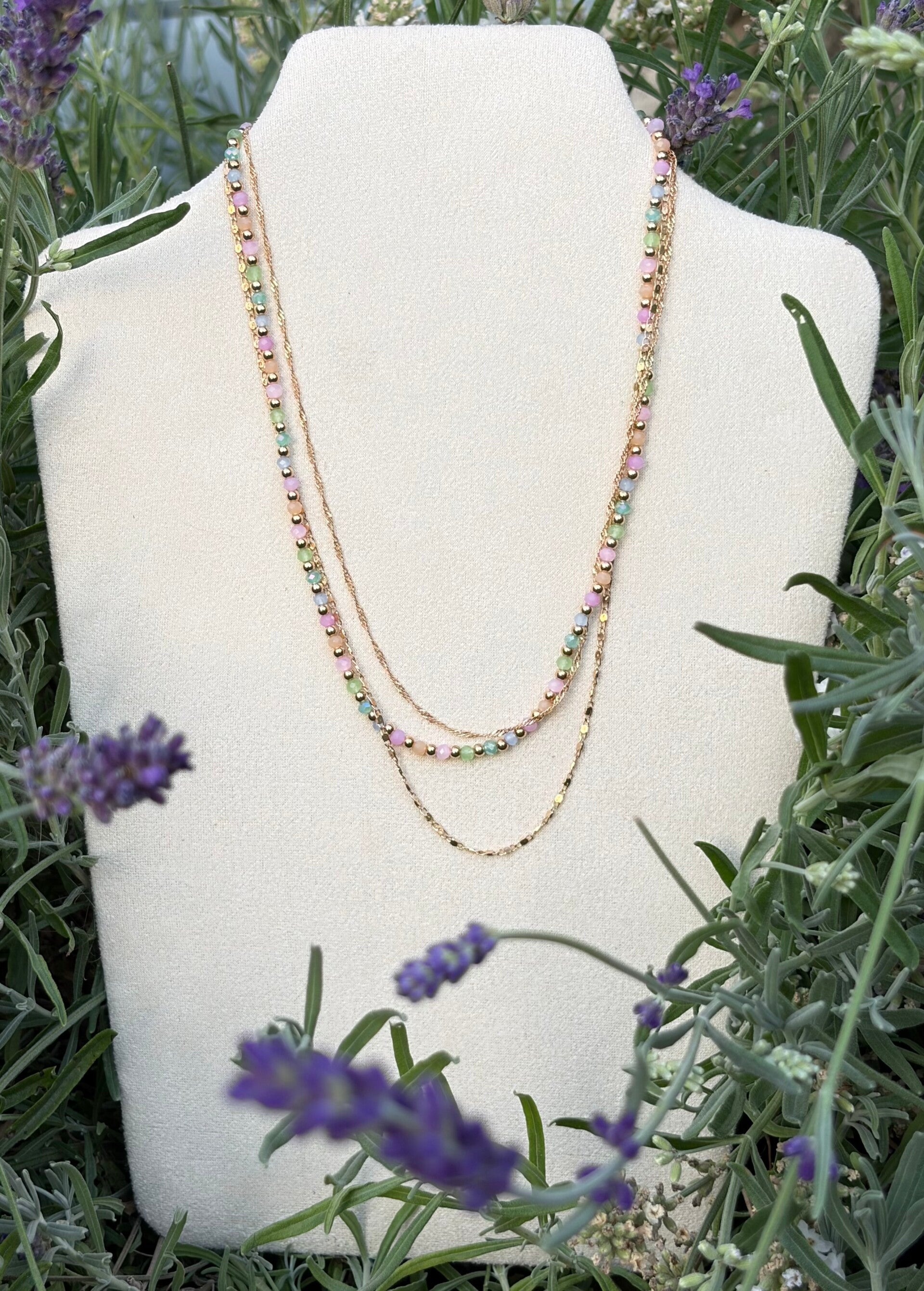 Triple Color Necklace