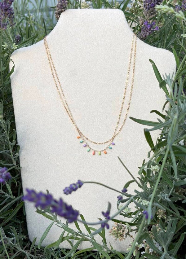 Color Drops Necklace