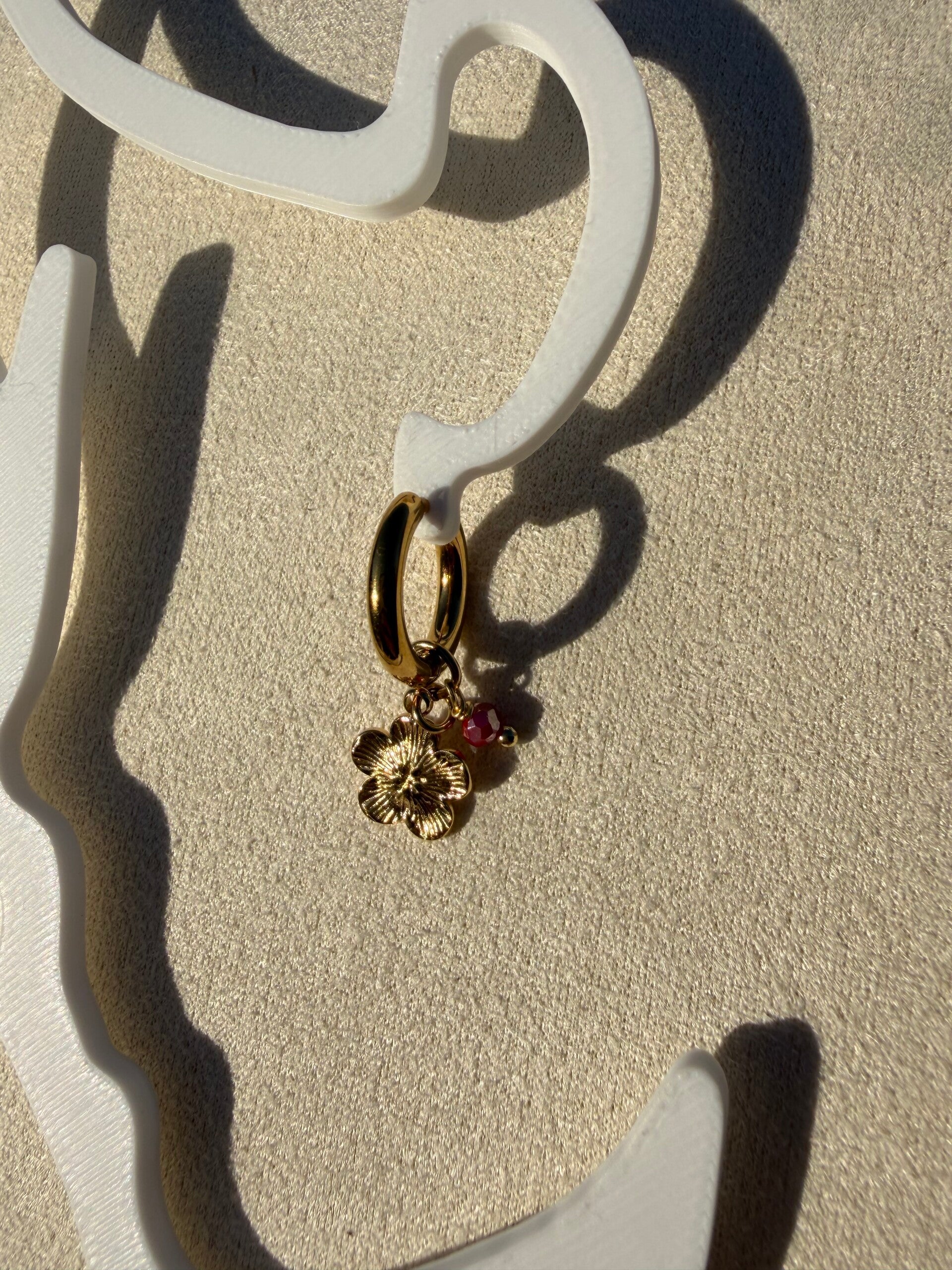 Flower Pearl Earring