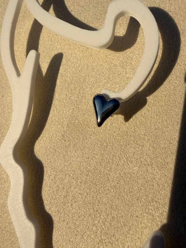Big Heart Studs