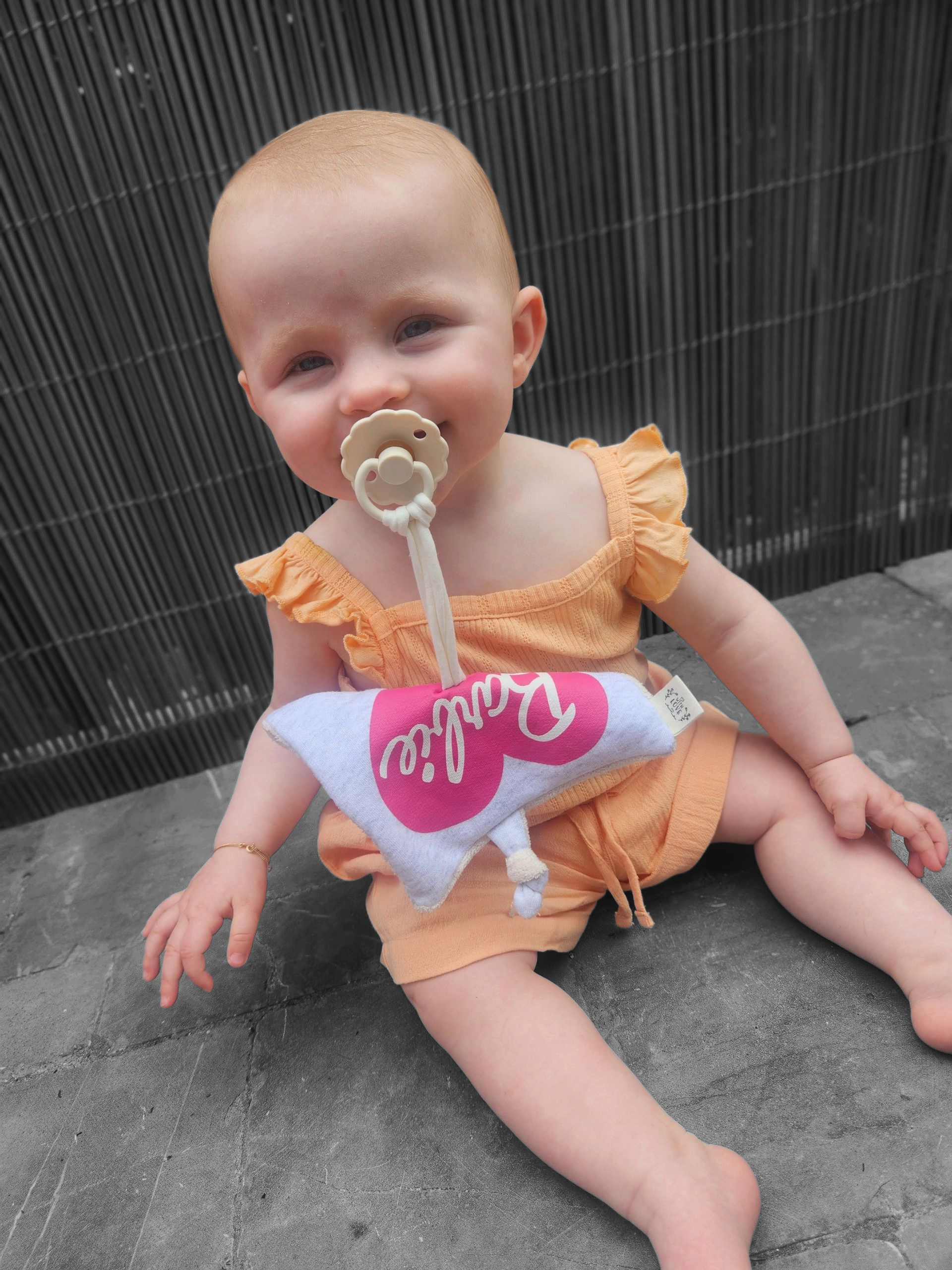Speendoekje 'Hi barbie'