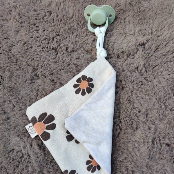 Speendoekje 'flower power'