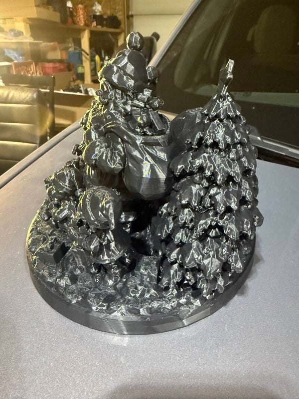 3D Printed Santa