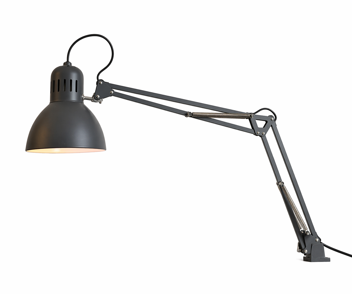 IKEA TERTIAL bureaulamp – donkergrijs