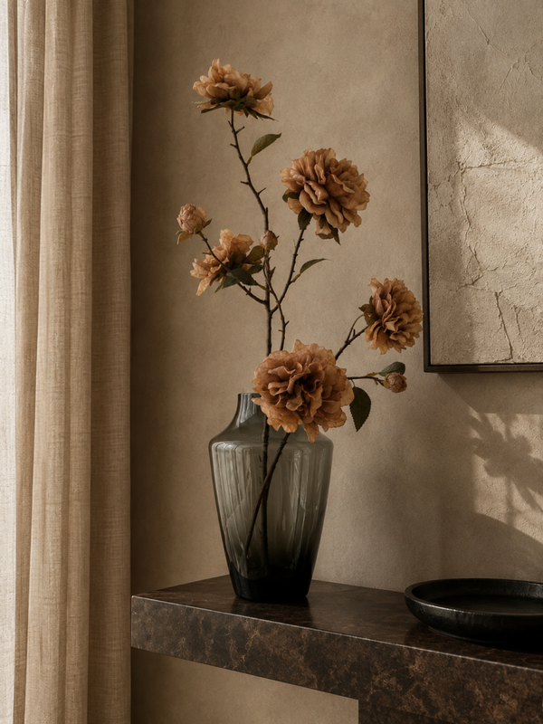 Kunstbloem Rosé Brown – 95 cm