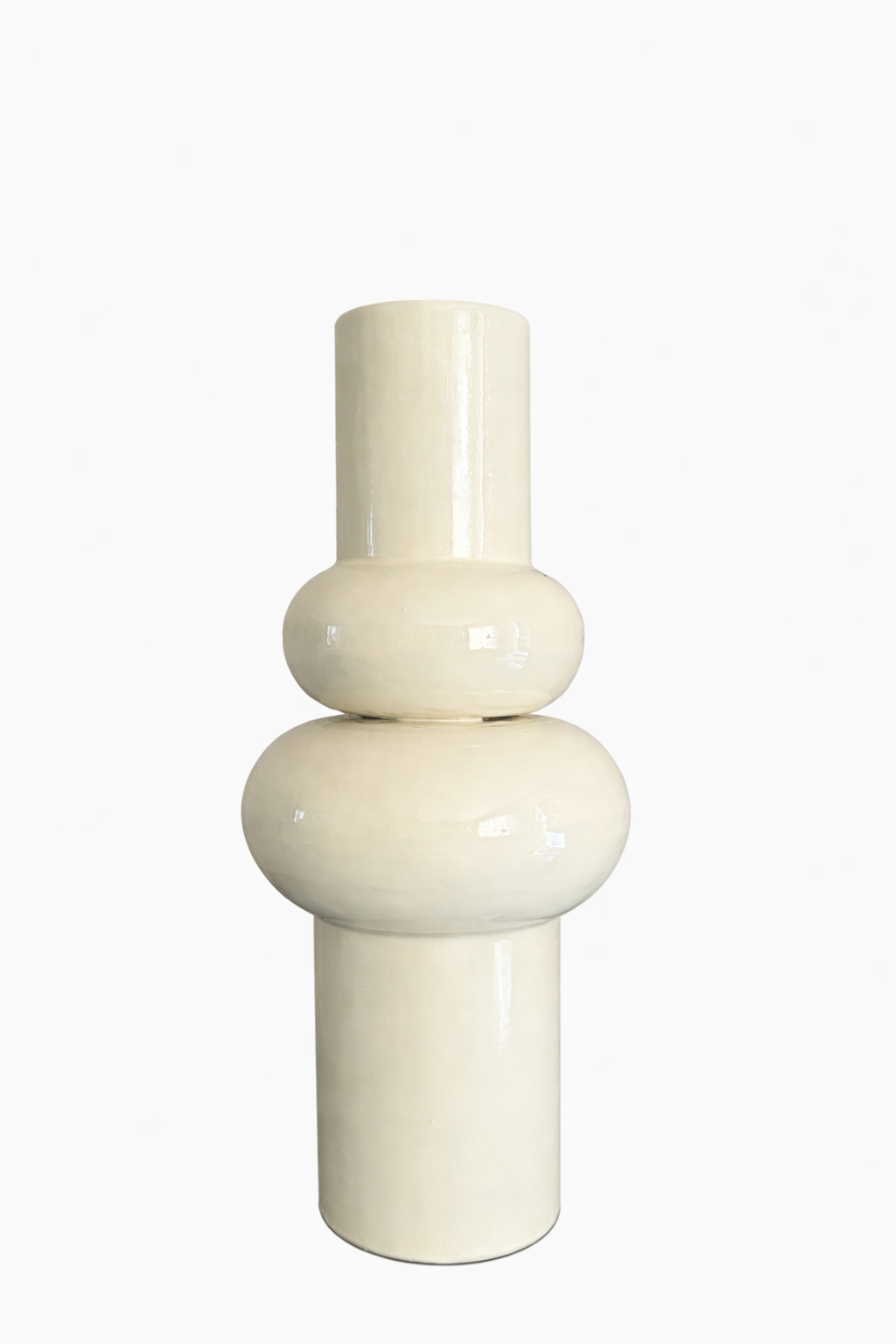 Vaas IRISSA Klein – Crème Wit – Light & Living