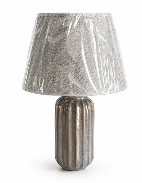 LETI Gray Tafellamp met kap – hoog model