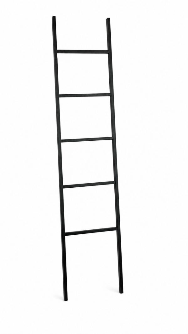 Decoratieladder Zwart Metaal