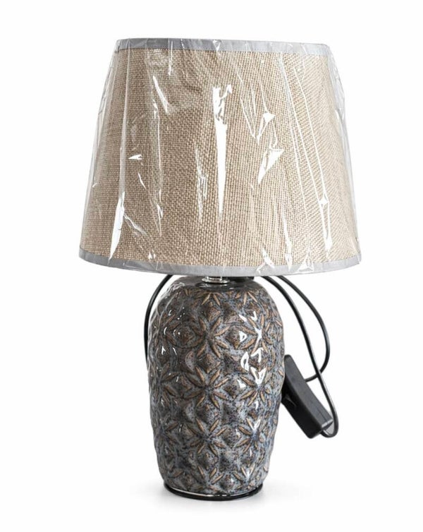 LETI Rustic Tafellamp met kap – slank model