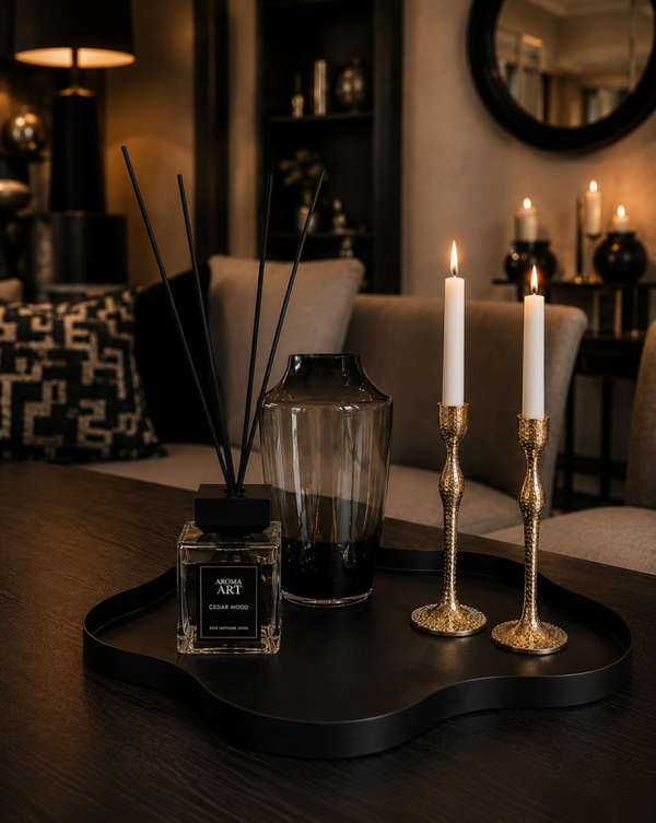 Complete stylingset zwart & goud