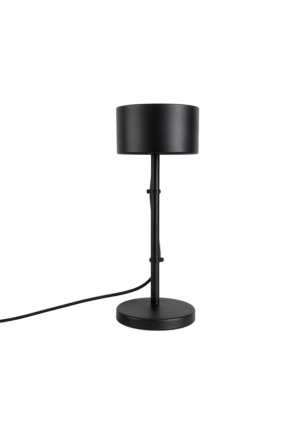 Zwart tafellampje van IKEA