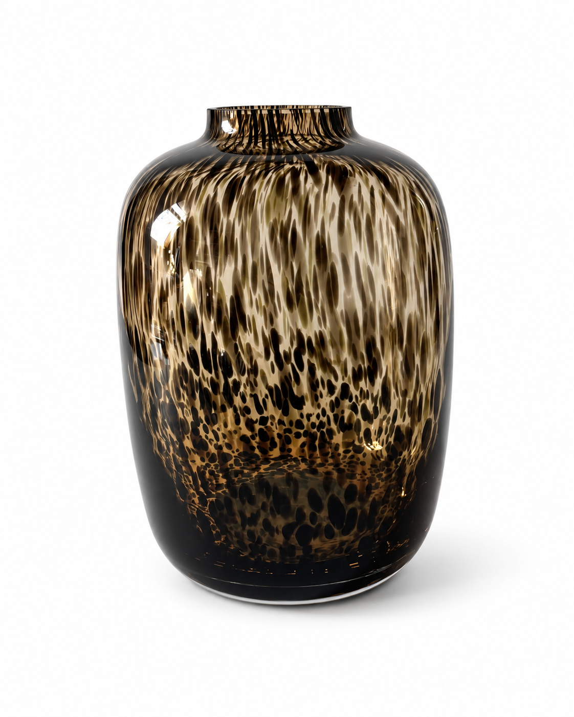 Vase Toronto Tiger – Glazen Designvaas 27 × 19,5 cm