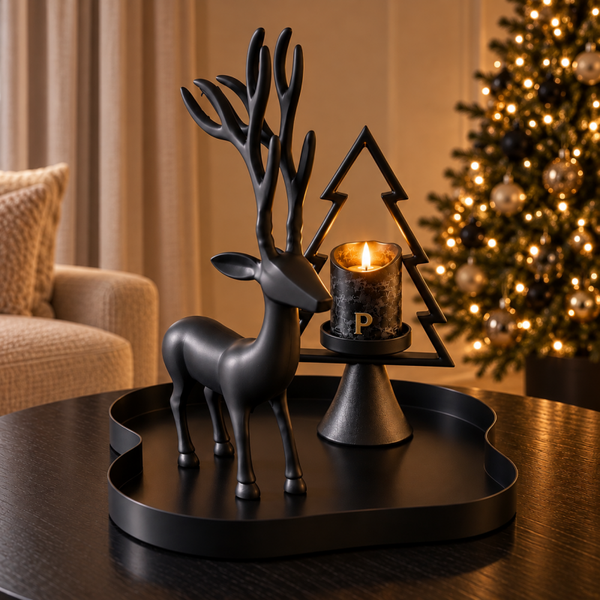 Luxe Kerstdecoratie Set Zwart | EGLO & LOFT42