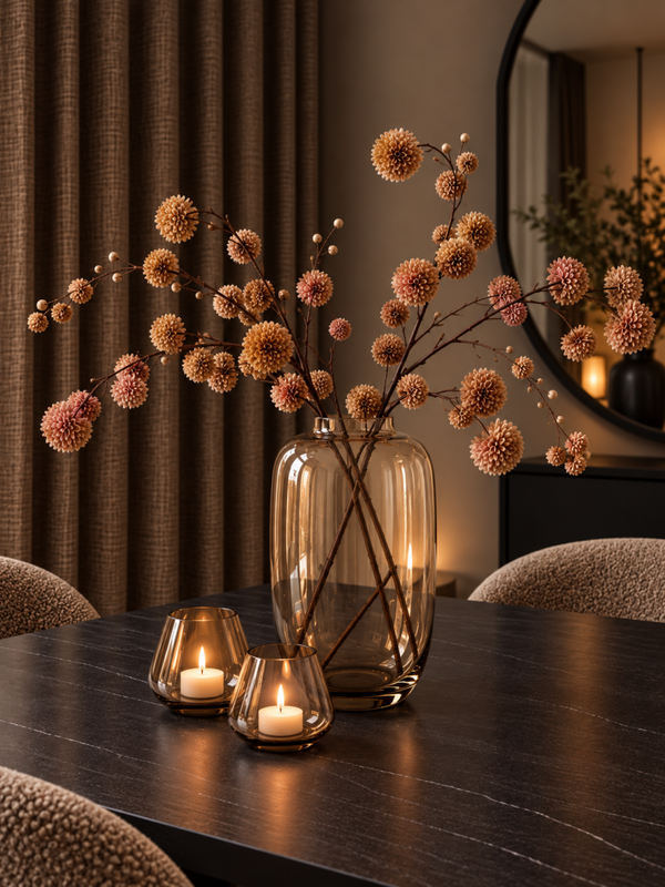 Pompom Antique Brown – 110 cm