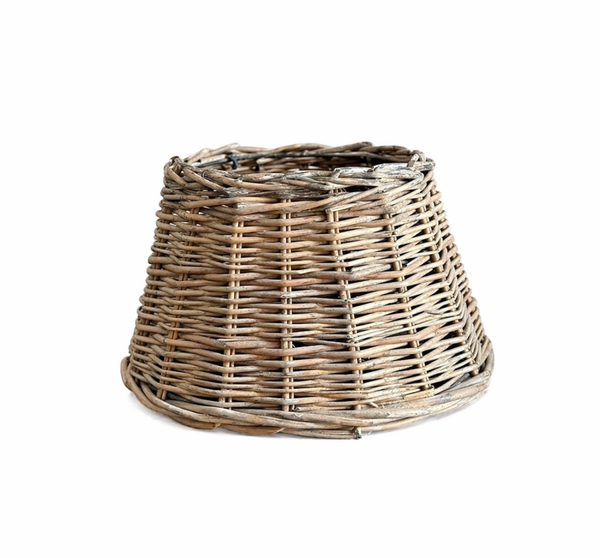 Rieten lampenkap