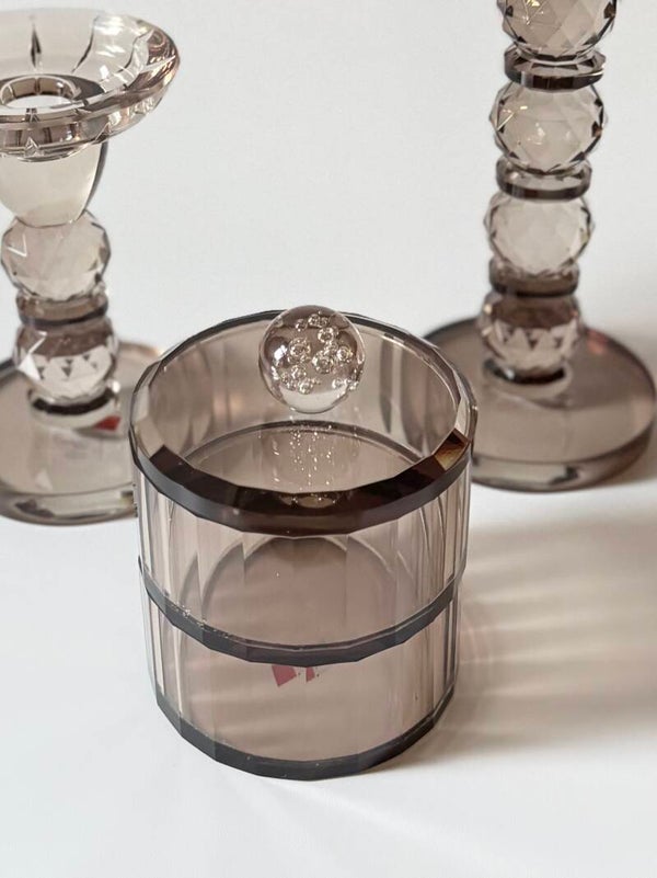 Colmore Decobox Nicole Brown Lustre – Ø10 × 14 cm