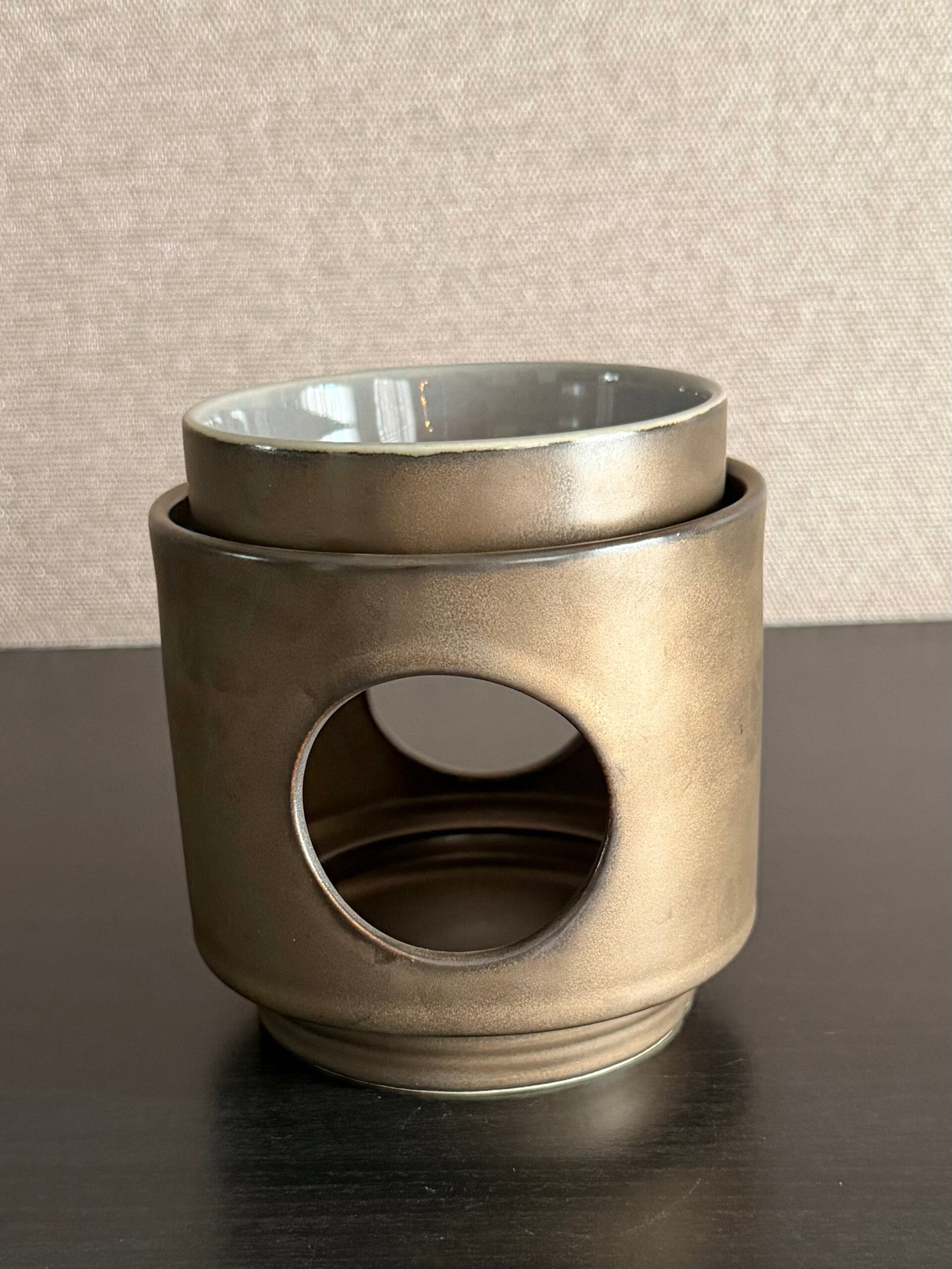 Scent Chips Burner Dome L Brons