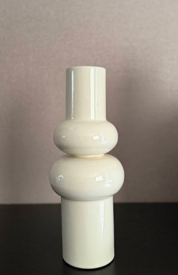 Vaas IRISSA Klein – Crème Wit – Light & Living